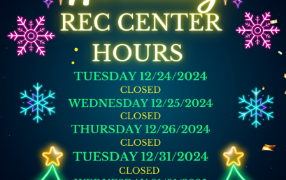 Holiday Rec Center Hours