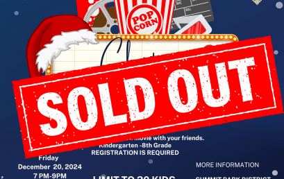 Christmas Movie Night SOLD OUT