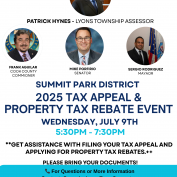 2025 TAX APPEAL & PROPERTY TAX REBATE EVENT
