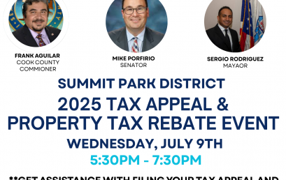 2025 TAX APPEAL & PROPERTY TAX REBATE EVENT