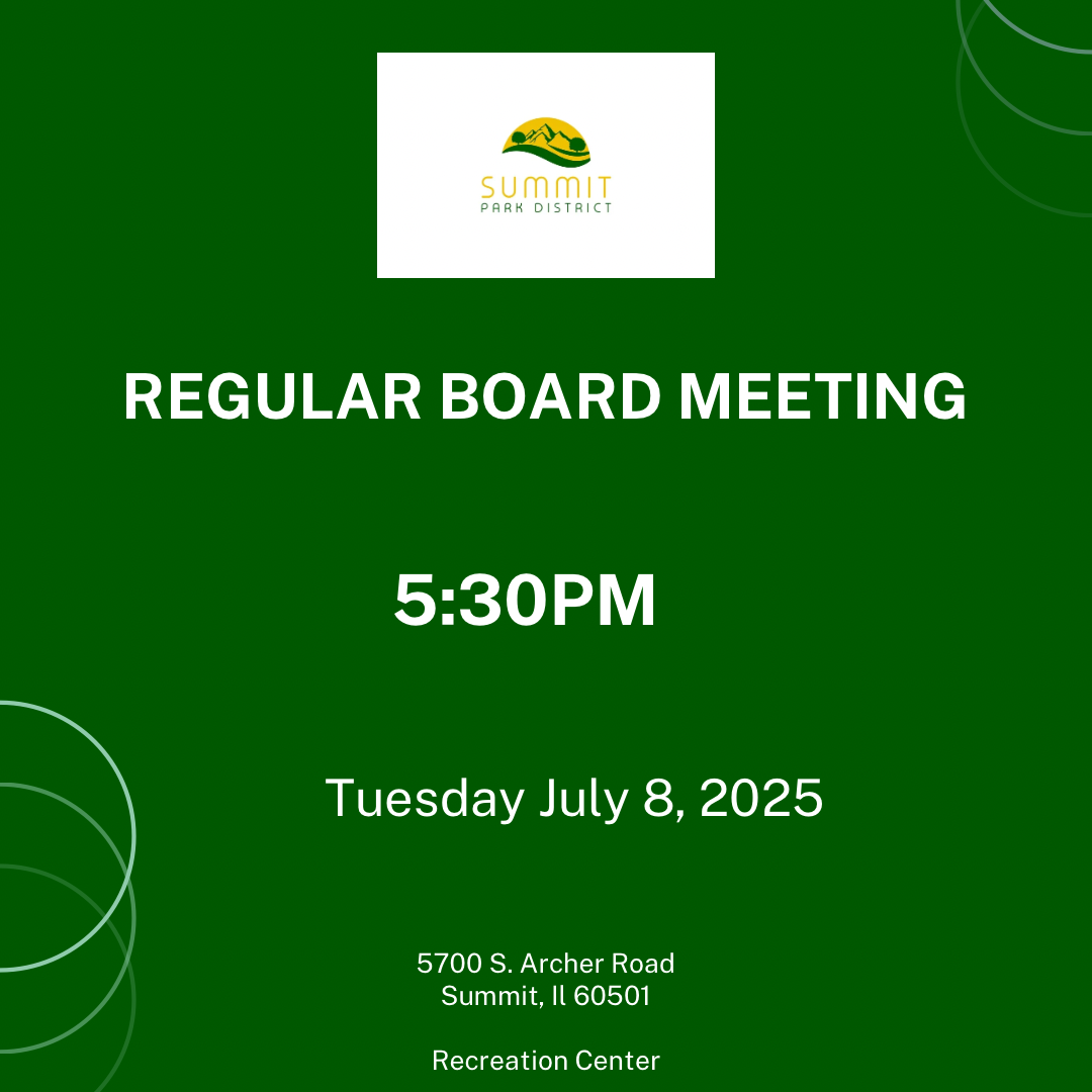 Tuesday, July 8, 2025 Regular Board Meeting
