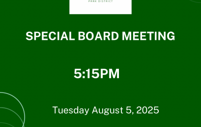 NOTICE OF SPECIAL BOARD MEETING